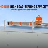 Van Roof Ladder 2 Bars Aluminum Alloy Roof Ladder Racks, 181 kg Capacity Rain-Gutter Van Roof V952-XSHCH24006775RD9SV0
