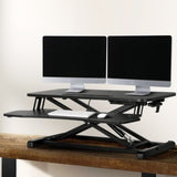 Artiss Standing Desk Riser Height Adjustable Black 80CM HASD-B-S28-BK