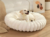 Pet Bed Dog Bed Cat Bed Small Dog Bed Medium Dog Bed Plush Pet Bed All-Season - Gray - Size 50-20-20 V1347-DSZ-PET-001-GRY-50-20-20