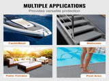 Boat Flooring, EVA Foam Boat Decking 94.5" x 45.7", Non-Slip Self-Adhesive Flooring, 29.9 sq.ft V952-CBZZFHPMDDHSZQ449V0