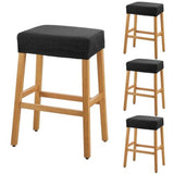 Stool Rectangle - 4 Pack Stretch Waterproof Saddle Seat Cover Counter Bar Stools Bar Chairs V1192-AZ-W-3608