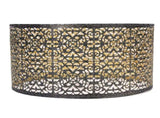 Metalshade E14 E27 Iron Hollow Out Modern Decorative Cylinder Shade for Table Wall Ceiling V1294-YM0901-3119250029311