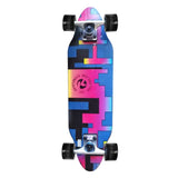 Kryptonics 26-inch Skateboard Mini Cutaway Cruiser Board - 89 IS Fine BS-169637