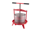 3.69 Gal/14L Fruit Wine Press, Stainless Steel Basket with Cross-beam and Triangular Structure, V952-GJYZJLSBXG142GNCWV0
