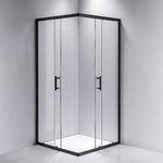 800 x 1200mm Sliding Door Nano Safety Glass Shower Screen By Della Francesca V63-829451