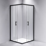 800 x 1200mm Sliding Door Nano Safety Glass Shower Screen By Della Francesca V63-829451