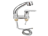 G1/2 Faucet Telescopic Rotatable Pull Out Cold Hot Water Mixer Tap for Bathroom Wash Basin V1294-YM0901-3112200145311