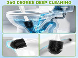 Electric Toilet Cleaning Brush Set - 3 Section V888-ELOSUNG55459