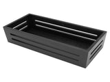 Wooden Storage Basket 13 X 5.9 X 3.9in Multifunctional Space Saving Storage Crate Box for Bathroom V1294-YM0901-3117250004611