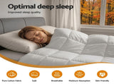 Giselle Bedding Wool Quilt 500GSM Thick Super King Winter Doona Baffle Box Construction 100% Wool QUILT-WOOL-500-N-SK