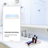 Clear Acrylic Organizer Tray for Jewelry, Makeup, Desk, and Home Storage Display V1369-AZ3-W-23015