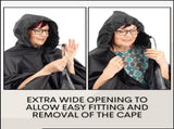 sets Luxury poncho for mobility scooter - Lightweight rain with window Universal fit V1189-LC-QP-00084