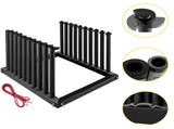 Windshield Rack 9-Lite, Truck Rack Steel, Glass Rack 24-Inch Height, V952-DFBLJGM301U-90001V0