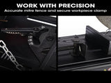 BAUMR-AG 2400W 355mm 14" Abrasive Metal Chop Saw Cut Off Machine, Soft Start, 45 Degree Mitre V219-SAWMCTBM3CVA