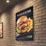 A2 LED Slim Advertising Lightbox Sign Wall-Mounted Poster Board Menu Frame V63-930081