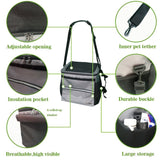 bicycle dog carrier, front mounted dog carrier, dog bike transport, pet cycling accessory, dog bike V1102-136-GRA-26257