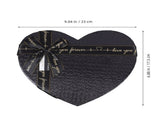 2-Pack Heart Shaped Wedding Boxes, Paper Wrapping Heart Boxes for Valentine's Day and Special V1369-AZ3-W-20844