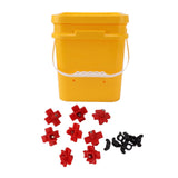 Automatic Chicken Waterer Cup with 12L Handheld Barrel Poultry Drinking Equipemnt for Goose Duck V1294-YM0706-3111230182717
