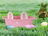 Chmadoxn Adorable Easter Bunny Basket for Kids - Perfect Easter Gift, Cute Easter Bucket Bags with V1189-WXFWAL-20260326-02164