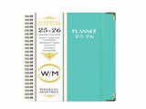 Summer Deal Yxwen 25.7-26.6 Years English Notepad A5 2025.7 to 2026.6 Weekly Monthly V1189-LWWAL-20260325-02125