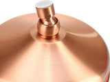 8-Inch Rainfall Shower Head, High-Pressure Antique Copper Showerhead with 360&deg Adjustable Ball Joint V1107-CS-LYDHS