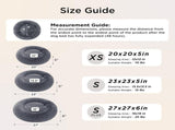 Calming Donut Cat Bed - Fluffy Plush Round Pet Bed, Suitable for Indoor Cats and Small Dogs, V1102-HYSC002