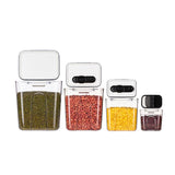 Airtight Kitchen Storage Canister Container Set for Flour, Sugar & More, Keeps Ingredients Fresh, V1192-AZ-W-6223