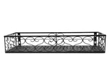 Balcony Flower Rack Hanging Flower Pot Hanger Hanging Wrought Iron Fence Indoor Windowsill Succulent V1294-YM0717-3111220212911