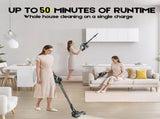 46Kpa Strong Suction, Lightweight Handheld Vacuum Cleaner, 2500mAh Removable Battery with Wall V1181-CT5P