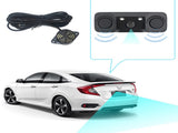 3-in-1 Car Reversing Camera & Parking Sensor System with Monitor - License Plate Frame Mount, V888-ELOSUNG35856
