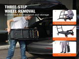 Aluminum Truck, 2 in 1, 136 kg Max Load Capacity, Heavy Duty Industrial Convertible Folding V952-DGNSTHC300BE75URLV0