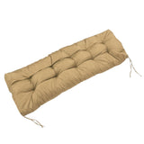 Bench Cushion Rain Proof Sun Proof PP Cotton Polyester Sponge 2 Seater Bench Pad for Indoor Outdoor V1294-YM0901-3116250002613