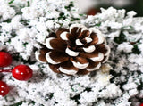 Christmas Wreath Artificial Christmas Hanging Wreath for Front Door Wall Tree Christmas Party Shop V1294-YM0714-10310039