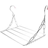HOOWIFFY Minimalist Clothes Drying Rack with Windproof Design, Prevents Clothes from Blowing , 1 V1189-WXFWAL-20260326-02397