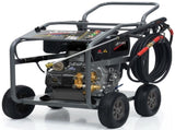 JET-USA Commercial Diesel High-Pressure Washer Cleaner, Electric Start 10hp 418cc, 15m Steel Braided V219-PRWDSLJT800A
