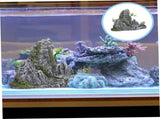 Landscape Model Artificial Aquarium Rocks Tortoise Climbing Reptile Resting Terrace Artificiales V1192-AZ-W-11053