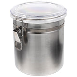 Compact Stainless Steel Sealed Canister for Coffee Beans and Kitchen Storage V1370-AZ4-14990