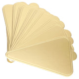 300pcs Triangular Mousse Cake Boards Cupcake Base Dessert Display Tray Cardboard Decoration Tools V1294-YM0901-3118200119411