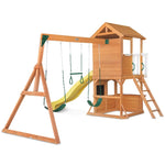 Lifespan Kids Springlake Play Centre With 2.2m Yellow Slide V420-LKPC-SPRING-YEL