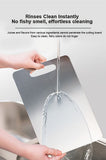 3x Stainless Titanium Steel Anti-Bacterial Mildew-Proof Cutting Chopping Boards V563-HY1281305