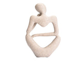 Abstract Character Figurines Thinker Desk Decor Home Decoration Ornament V1294-YM0727-JY16820-01