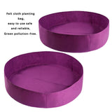 Felt Grow Bag 100 Gallon Breathable Planting Bag for Garden 127x30cm 1mm Thickness Purple V1294-YM0901-XC771A41