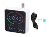 Air Quality Monitor Digital CO2 Meter Carbon Dioxide Detector Portable Temperature Humidity Tester V1294-YM0718-3113210309811