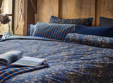 PIP Studio Tutti i Fiori Dark Blue Cotton Quilt Cover Set Queen V442-HIN-QUILTCS-TUTTIIFIORI-DARKBLUE-QS