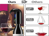 Wine Aerator Electric Wine Decanter One Touch Red - White Wine Accessories Aeration Work with Wine V1263-JX-2802