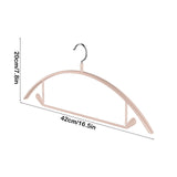 Premium Velvet Hangers, Heavyduty- Non Slip No Shoulder Bump Suit Hanger - Chrome Hooks,Space Saving V1189-LWWAL-20260401-06903