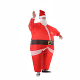 Inflatable Christmas Santa Claus Suit, Funny Blow Up Christmas Costumes Suit, Unisex Adult Fancy V1370-AZ4-04587