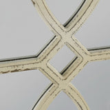 Set 2 Shabby Chic Carved Wall Mirrors 67cm V637-20830