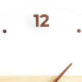 Wall Clock Silent Round Decorative Modern Acrylic Panel Hanging Clock for Living Room Bedroom Office V1294-YM0703-3115230003411