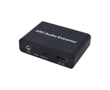 ARC to Audio Adapter Extractor HDMI-compatible Optical Fiber Coaxial 3.5mm Output Converter Black V1263-JX-1058